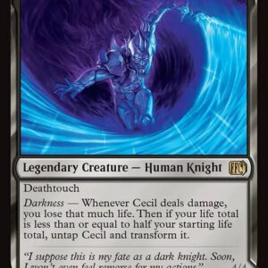 Cecil, Dark Knight // Cecil, Redeemed Paladin (FIN #91, NM, nonfoil, EN)