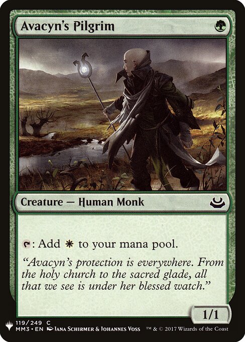 Avacyn's Pilgrim (PLST #MM3-119, NM, nonfoil, EN)
