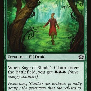 Sage of Shaila's Claim (KLD #168, NM, nonfoil, EN)