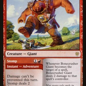 Bonecrusher Giant // Stomp (ELD #115, NM, nonfoil, EN)