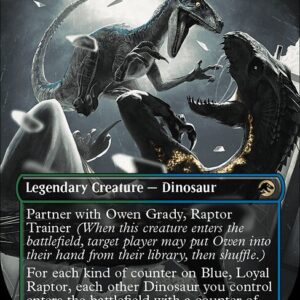 Blue, Loyal Raptor (REX #8, NM, nonfoil, EN)