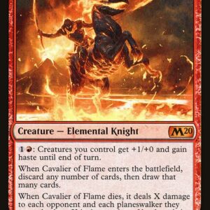 Cavalier of Flame (M20 #125, NM, nonfoil, EN)