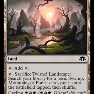 Twisted Landscape (MH3 #521, NM, foil, EN)