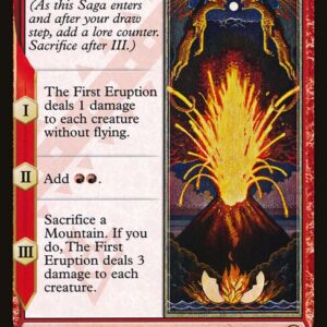 The First Eruption (DOM #122, NM, nonfoil, EN)