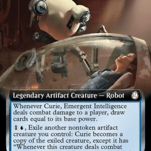 Curie, Emergent Intelligence (PIP #374, NM, nonfoil, EN)