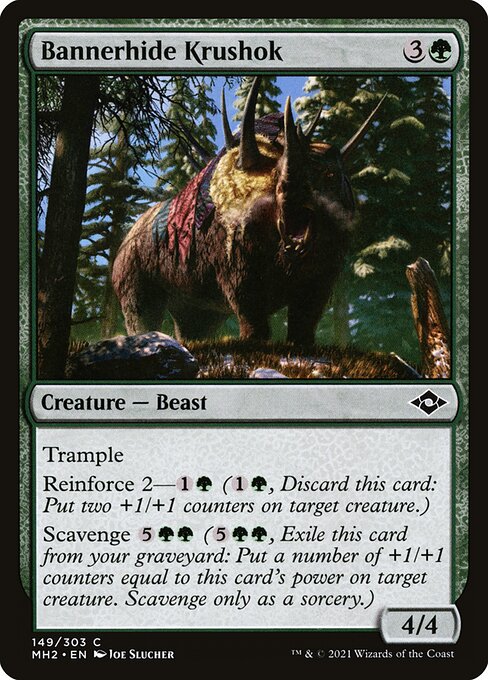 Bannerhide Krushok (MH2 #149, NM, nonfoil, EN)
