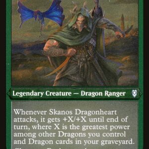 Skanos Dragonheart (CLB #521, NM, etched, EN)