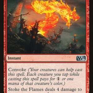 Stoke the Flames (M15 #164, NM, nonfoil, EN)