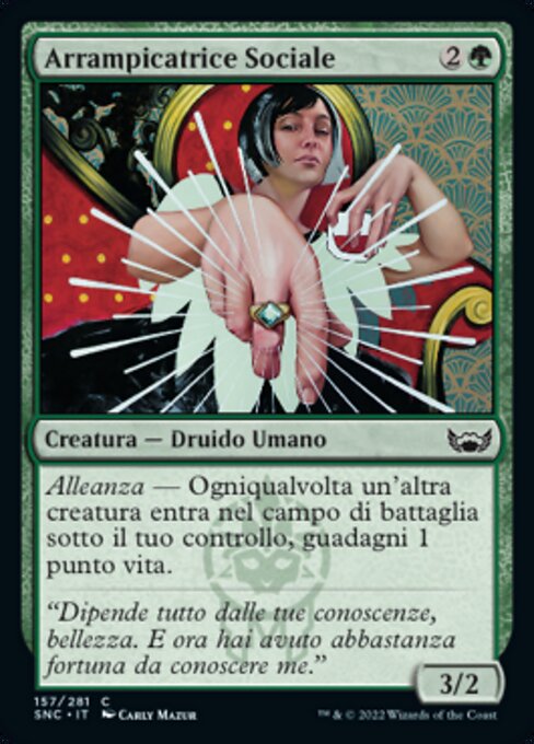 Arrampicatrice Sociale (SNC #157, NM, nonfoil, IT)