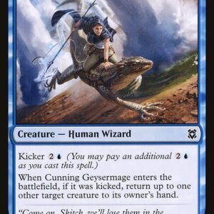 Cunning Geysermage (ZNR #55, NM, nonfoil, EN)