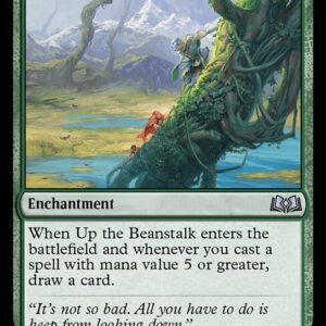 Up the Beanstalk (WOE #195, NM, foil, EN)