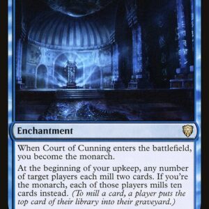 Court of Cunning (CMR #63, NM, nonfoil, EN)