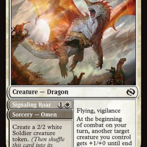 Riling Dawnbreaker // Signaling Roar (TDM #21, NM, nonfoil, EN)
