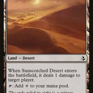 Sunscorched Desert (AKH #249, NM, nonfoil, EN)