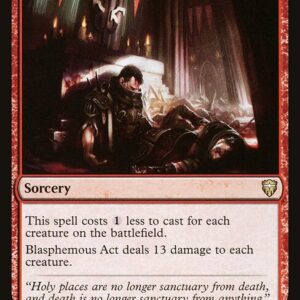 Blasphemous Act (CMR #162, NM, nonfoil, EN)