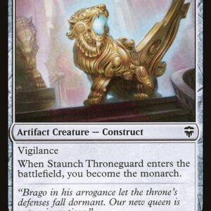 Staunch Throneguard (CMR #344, NM, nonfoil, EN)