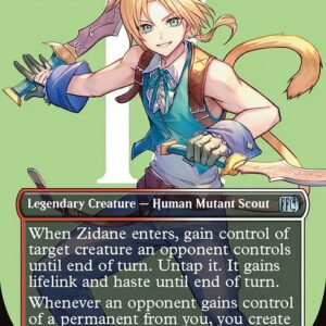 Zidane, Tantalus Thief (FIN #550, NM, foil, EN)