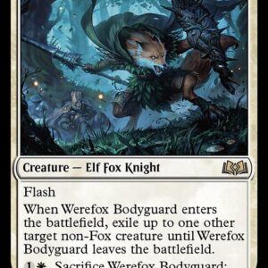 Werefox Bodyguard (WOE #39, NM, nonfoil, EN)