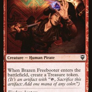 Brazen Freebooter (CMR #164, NM, nonfoil, EN)