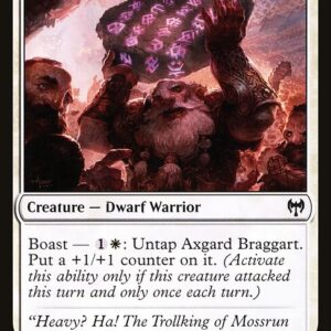 Axgard Braggart (KHM #1, NM, nonfoil, EN)