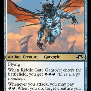 Riddle Gate Gargoyle (MH3 #201, NM, nonfoil, EN)