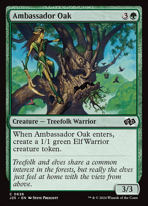 Ambassador Oak (J25 #626, NM, nonfoil, EN)