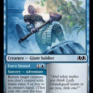 Beluna's Gatekeeper // Entry Denied (WOE #43, NM, foil, EN)