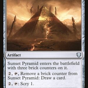 Sunset Pyramid (CMR #345, NM, nonfoil, EN)