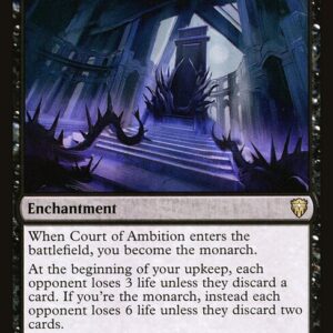 Court of Ambition (CMR #114, NM, nonfoil, EN)