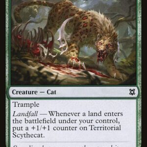 Territorial Scythecat (ZNR #213, NM, nonfoil, EN)