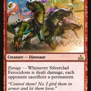 Silverclad Ferocidons (RIX #115, NM, nonfoil, EN)