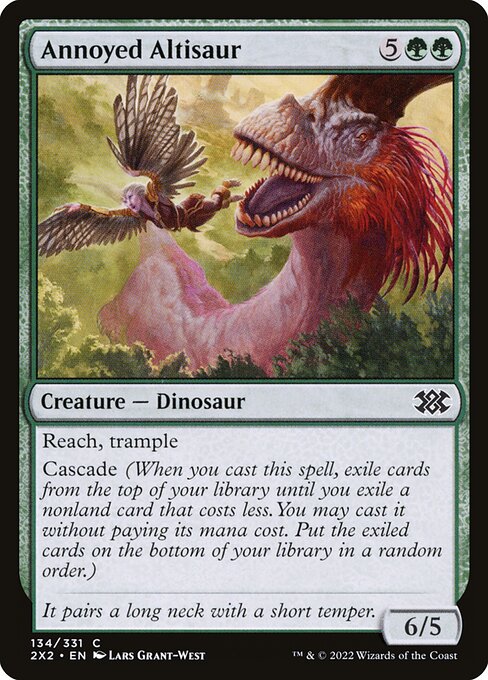 Annoyed Altisaur (2X2 #134, NM, nonfoil, EN)