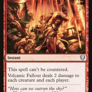 Volcanic Fallout (CMR #418, NM, nonfoil, EN)