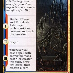 Battle of Frost and Fire (KHM #204, NM, nonfoil, EN)