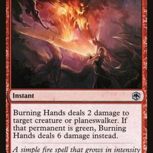 Burning Hands (AFR #135, NM, foil, EN)