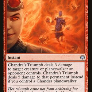 Chandra's Triumph (WAR #121, NM, nonfoil, EN)