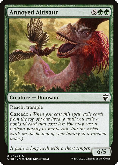 Annoyed Altisaur (CMR #216, NM, nonfoil, EN)