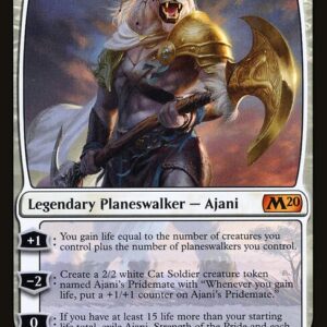 Ajani, Strength of the Pride (M20 #2, NM, nonfoil, EN)