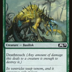 Daggerback Basilisk (M19 #174, NM, nonfoil, EN)