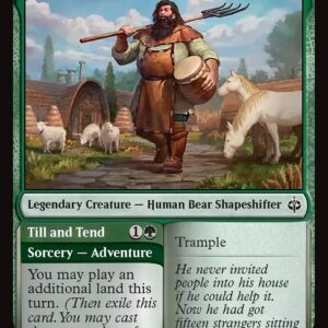 Beorn, Reluctant Host // Till and Tend (HOB #118, NM, nonfoil, EN)