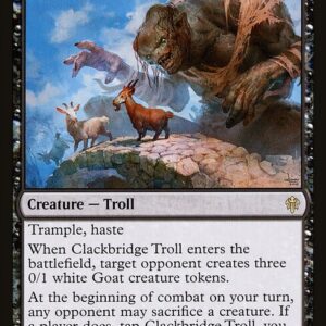 Clackbridge Troll (ELD #84, NM, nonfoil, EN)