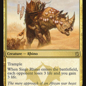 Siege Rhino (KTK #200, NM, nonfoil, EN)