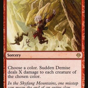 Sudden Demise (E01 #59, NM, nonfoil, EN)