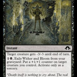 Wither and Bloom (MH3 #111, NM, nonfoil, EN)