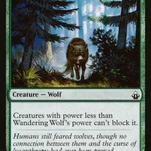 Wandering Wolf (BBD #216, NM, nonfoil, EN)