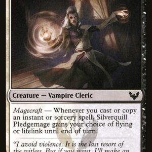 Silverquill Pledgemage (STX #233, NM, nonfoil, EN)