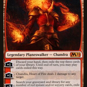Chandra, Heart of Fire (M21 #135, NM, nonfoil, EN)
