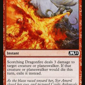 Scorching Dragonfire (M21 #158, NM, nonfoil, EN)