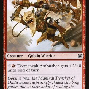 Teeterpeak Ambusher (ZNR #169, NM, nonfoil, EN)