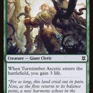Turntimber Ascetic (ZNR #214, NM, nonfoil, EN)